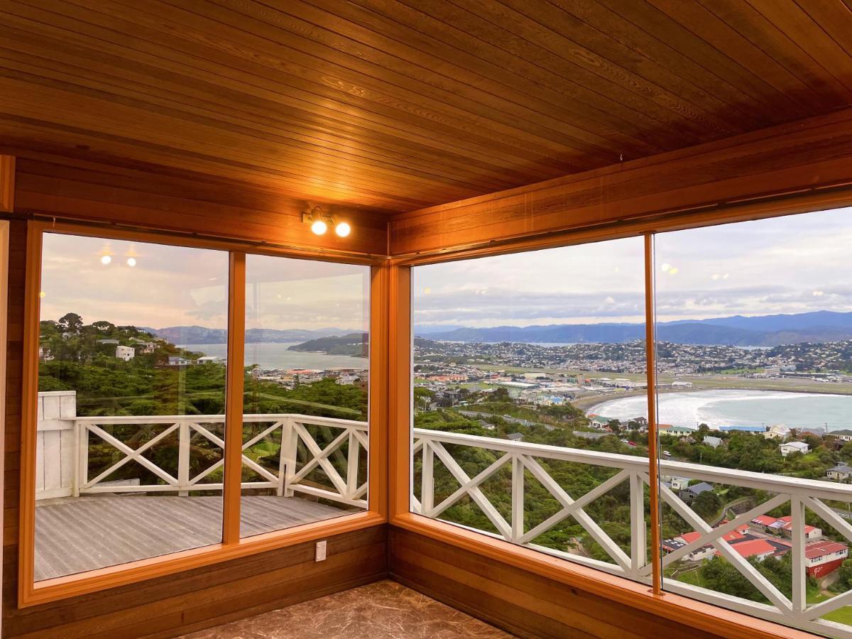 No Party Allowed,Sea View 5 Bedroom House Wellington Bagian luar foto