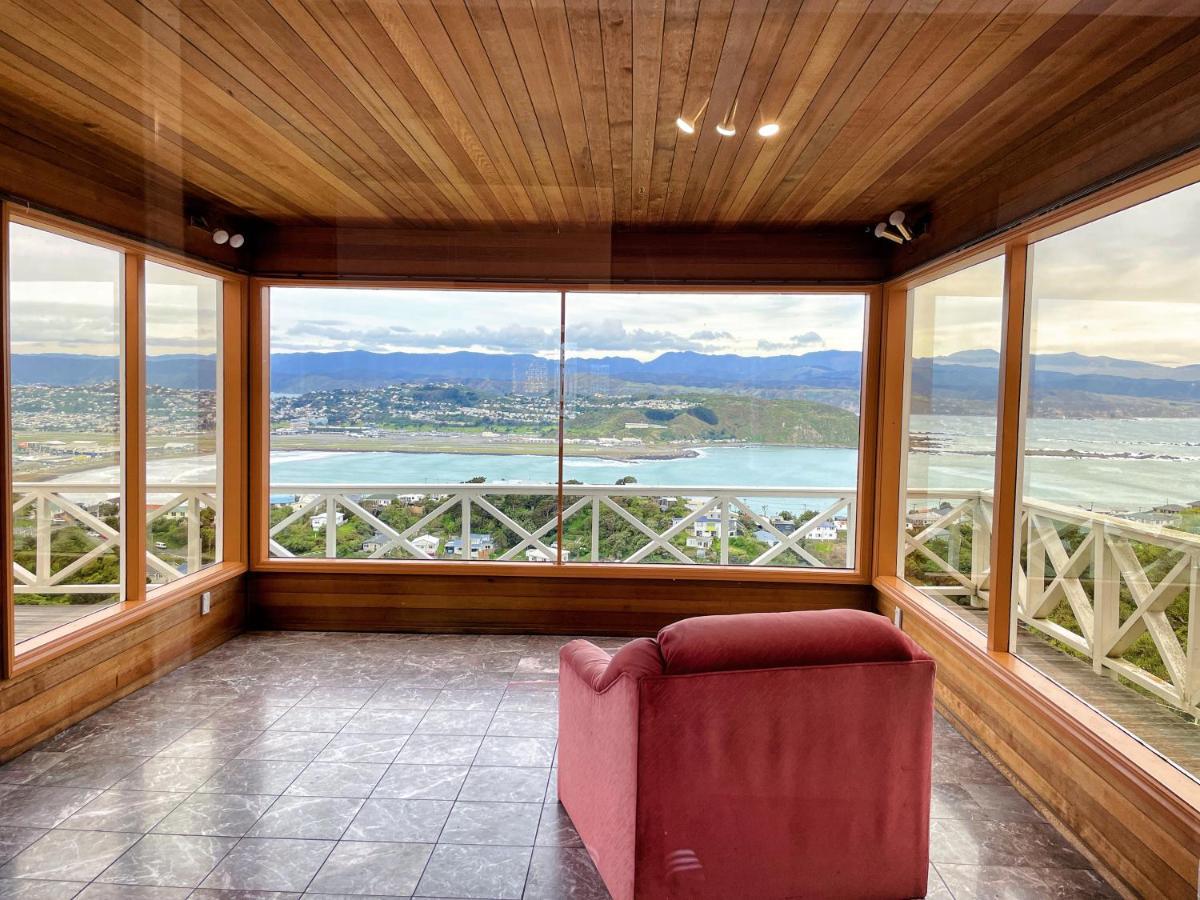 No Party Allowed,Sea View 5 Bedroom House Wellington Bagian luar foto